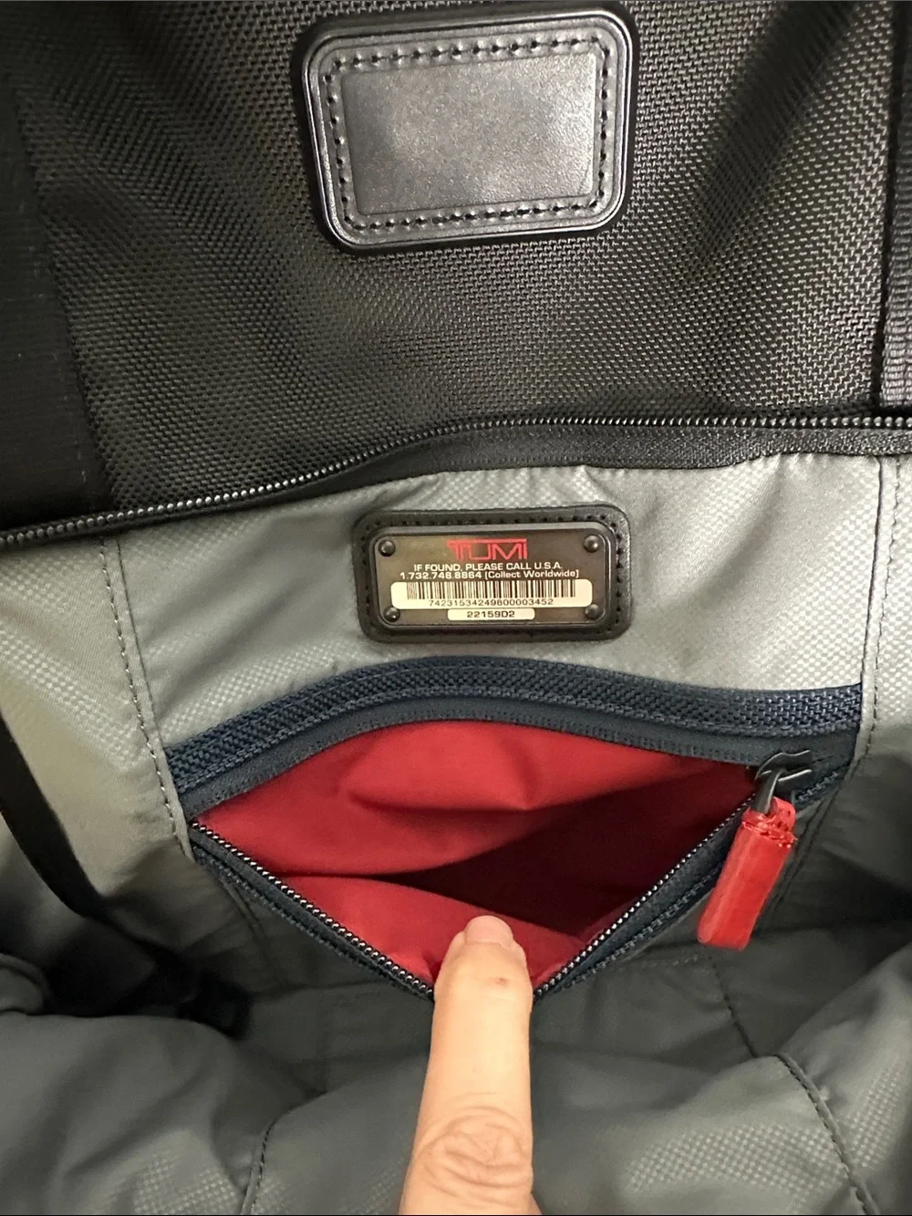TUMI Alpha II Expandable Duffle Bag Black